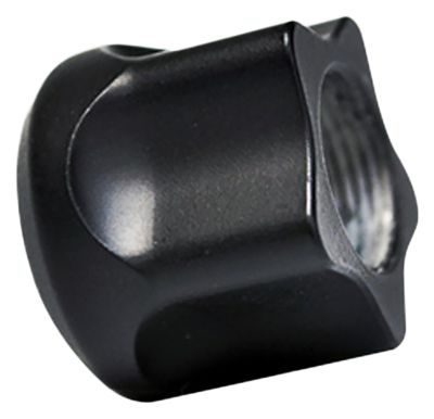 Timber Creek Outdoors Thread Protector, 1/2 in. x 28 Thread, Black, Billet Aluminum