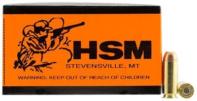HSM 10mm Auto 200-Grain Full Metal Jacket Handgun Ammunition, 20 Rounds