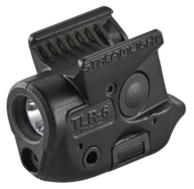 Streamlight TLR-6 Gun Light for Sig Sauer P365/P365 XL, Black, 100-Lumen, White LED/Red Laser