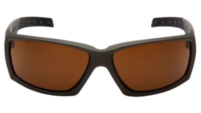 Pyramex Safety Adult Venture Gear Tactical Overwatch Anti-Fog Polycarbonate Shooting Glasses, Bronze/OD Green