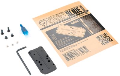 Strike Industries Strike Slide Adapter Plate for SI P365 Slide, 5.80 in. Long, Black