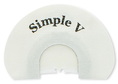 Rolling Thunder Simple Double Reed V-Cut Diaphragm Turkey Call