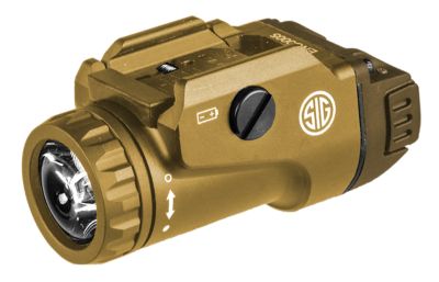 Sig Sauer Electro-Optics Foxtrot1X Tactical Light for Sig P320 Compact/M17/M18/P226/P229/P220/SP2022/1911, Flat Dark Earth