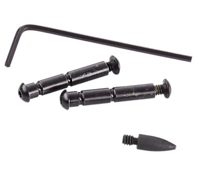 Wilson Combat Anti-Walk Pin Set for AR-Platforms, Black, 4 pc.