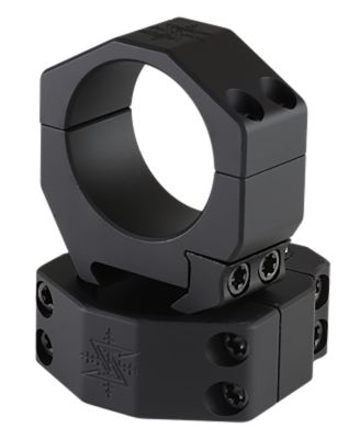 Seekins Precision Scope Rings, 35mm Tube, Low, Picatinny Rail, Matte Black, Aluminum