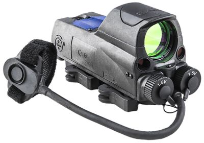 Mepro USA MOR PRO Red Dot and IR Laser Optic, 1x 30 mm, 4.3 MOA Dot, Black