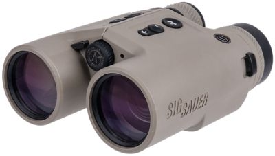 Sig Sauer Electro-Optics 10x 42mm KILO6K ABS Gen II LRF Circle Reticle/Duplex/Box/Milling Grid Binoculars, Flat Dark Earth