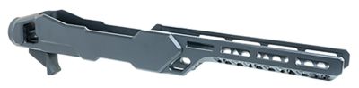 Timber Creek Outdoors Enforcer Rifle Chassis for Ruger 10/22 w/ MSR Buffer Tubes, Black, Aluminum