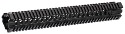 Midwest Industries T-Series Handguard for AR-15, 15 in., 6061 Aluminum, Black Hard Coat Anodized