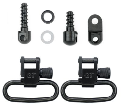 GrovTec Swivel Set for Ruger 10/22 Rifles, 1.25 in., Black, Phosphate