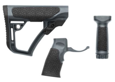 Daniel Defense OEM Stock for AR-Platform with Mil-Spec Receiver Extension (Tube Not Included), Collapsible, Front & Pistol Grip
