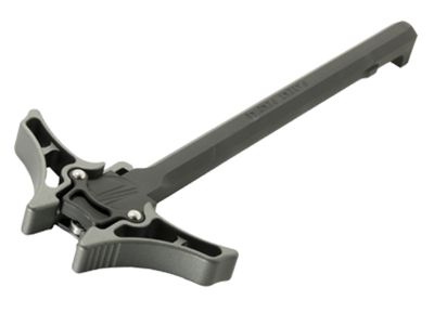 Timber Creek Outdoors Enforcer Charging Handle for AR-10, Ambidextrous, Tungsten, Billet Aluminum