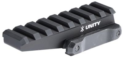 Unity Tactical Fast Optic Riser, Black Anodized