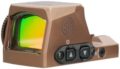 Sig Sauer Electro-Optics Romeo-X Pro Red Dot Sight, 1x 24 mm, 2 MOA Dot/32 MOA Circle, Flat Dark Earth