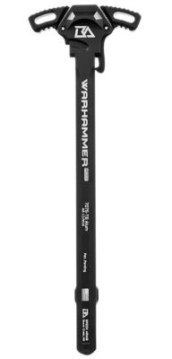 Breek Arms Warhammer Mod2 Charging Handle for Mil Spec AR-15/M16 Rifles, Ambidextrous, Black, Anodized, 7075-T6 Aluminum