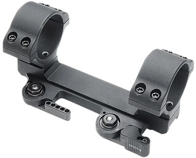 Larue Tactical In Line QD Scope Mount, Black, 30mm Tube, Medium Rings, 20 MOA