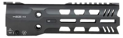 Strike Industries GridLok Rail for HK 416/MR 556/M27 IAR, Full Duty w/ Quick Detach System, 9 in.L, 1.57 in.D, M-LOK, Aluminum