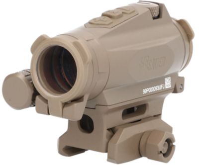 Sig Sauer Electro-Optics Romeo4XT-Pro Multi-Reticle Red Dot Sight, 1x 20mm, 2 MOA Ballistic Circle Dot, Flat Dark Earth