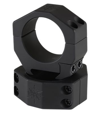 Seekins Precision Scope Rings, 34mm Tube, Extra High, Picatinny Rail, Matte Black, Aluminum