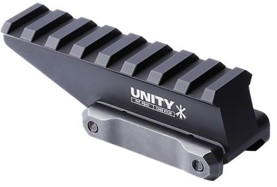 Unity Tactical Fast Absolute Riser, Black Anodized