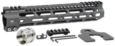 Midwest Industries Ultralight Handguard for AR-15, 10.50 in., Picatinny/M-LOK, Black Hardcoat Anodized, Aluminum/Polymer