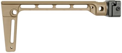 Midwest Industries Arm Brace Side Folding Stock, Fixed, Flat Dark Earth, 6061 Aluminum