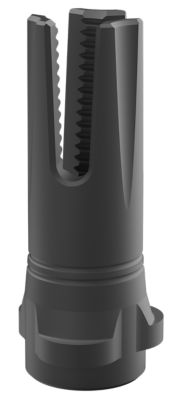 Breek Arms Scorch 3-Prong Flash Hider for Breek-LOK 3QD, Black Nitride, Steel, 5/8 in. x 24 Threads, 30 Cal