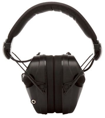 Pyramex Safety Venture Gear Sentinel Over-the-Head Polymer Earmuffs, 26 dB Noise Reduction Rating, Black, 1 Pair