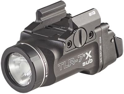 Streamlight TLR-7 Gun Light for Sig Sauer P365/P365 XL, Black Anodized, 500-Lumen, White LED