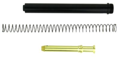 TacFire A2 Mil-Spec Buffer Tube Kit for 223 Rem 5.56x45mm NATO AR-15, Black, Aluminum