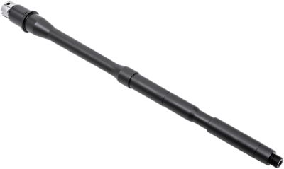 CMMG 22 LR Barrel Kit with Collar for AR-15, 16.10 in., 1/2 in. x 28 Thread, Black Nitride, Chromoly Steel