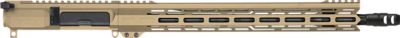 CMMG Resolute Upper for AR-15 Platform, 16.10 in., 22 ARC, 7075-T6 Aluminum 15 in. M-LOK Handguard, Coyote Tan