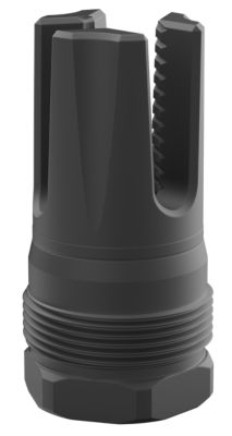 Breek Arms Scorch 3-Prong Plan B Flash Hider, 223 Cal/5.56mm, 1/2 in. x 28 Thread, Black, Nitride, Steel