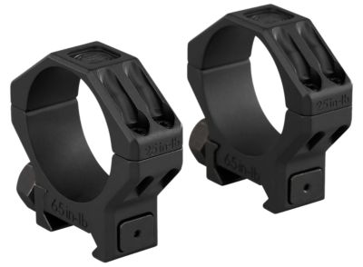 Sig Sauer Electro-Optics Alpha 6 Scope Ring Set, 35mm Tube, High, Black, Stainless Steel