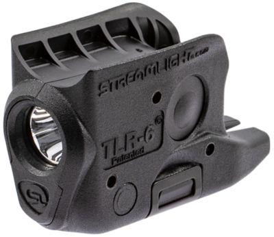 Streamlight TLR-6 Gun Light for Glock 42/43, Light Only, Black, 100-Lumen, White LED
