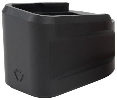 Strike Industries Extended Magazine Plate for Glock G19, Black, 6061 T-6 Aluminum