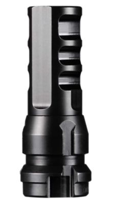 Dead Air KeyMo Muzzle Brake, 338 Cal, 3/4 in. x 24 Thread, Black Nitride, 4140 HT Alloy