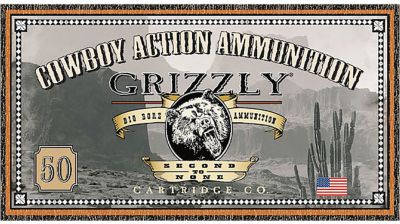 Grizzly Ammo .44-40 Winchester 200-Grain Round Nose Flat Point Handgun Ammunition, 50 Rounds