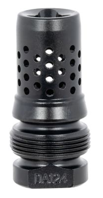 Dead Air Xeno A1 Omni Muzzle Brake, 5/8 in. x 24 Thread, Black, Nitride, 4140 Steel