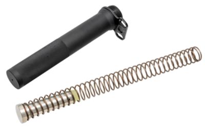 CMMG Receiver Extension Kit for AR-15 Pistol, Buffer Tube, Carbine Buffer, Ambi Sling Mount End Plate, Black