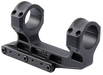 Unity Tactical Fast LPVO Scope Mount/Ring Combo, 30 mm, Black Anodized