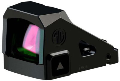 Sig Sauer Electro-Optics Romeo-MDC Mini Daily Carry Illuminated Red Dot Open Reflex Sight, 1x 26mm, 3 MOA Dot, Black