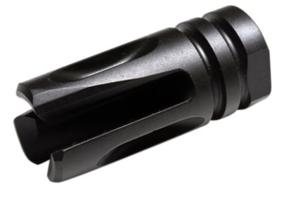 Wilson Combat Accu-Tac Flash Hider for AR-Platform, 30 Cal, 5/8 in. x 24 Thread, 1.99 in. OAL, .865 in.D, Black, Matte Melonite