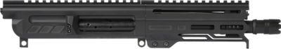 CMMG Dissent MK4 Upper for AR-Platform, 6.50 in., 300, Blackout, Left Side Charging Handle, Armor, Black, Zeroed Linear Comp