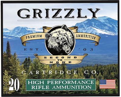 Grizzly Ammo .45-70 Government 420-Grain Wide Long Nose Gas Check Rifle Ammunition, 20 Rounds