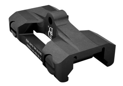 Daniel Defense Rock and Lock Picatinny Bipod Mount Adapter, 1-Piece, Black Anodized 6061-T6 Aluminum