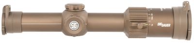 Sig Sauer Electro-Optics 1-8x 24mm Tango-MSR Rifle Scope, 30mm Tube, Second Focal Plane, Coyote