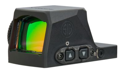 Sig Sauer Electro-Optics Romeo-X Enclosed Pro Green Dot Sight, 1x 24mm, 6 MOA Dot, Black, RX Footprint Mount