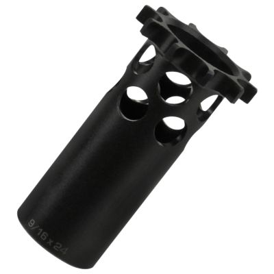 Dead Air P-Series Piston, 9/16 in. x 24 Thread, Black