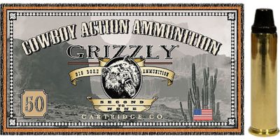 Grizzly Ammo .357 Magnum 158-Grain Semi Wad-Cutter Handgun Ammunition, 50 Rounds